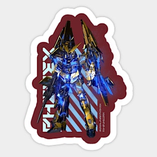 RX-0 Unicorn Gundam 03 Phenex Sticker